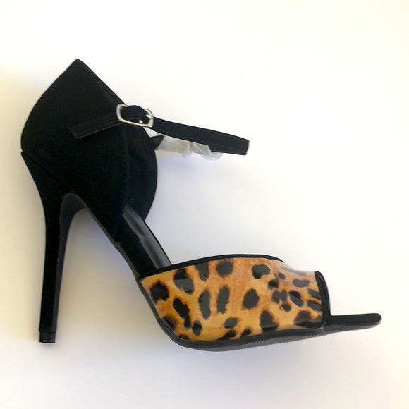 Wild Diva Shoes - New Glam Leopard Wild Diva Heels